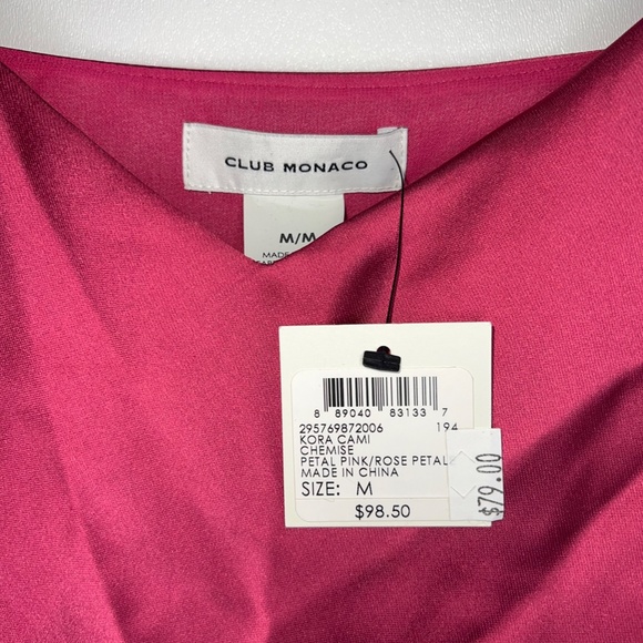 Kora Cami Club Monaco Petal Pink NWT Tank Top - Picture 4 of 5